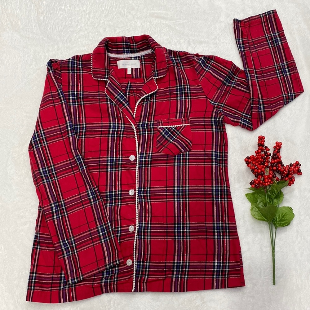 Vintage Style Victoria's Secret Best Cotton Christmas Sleepwear Women’s Size M !